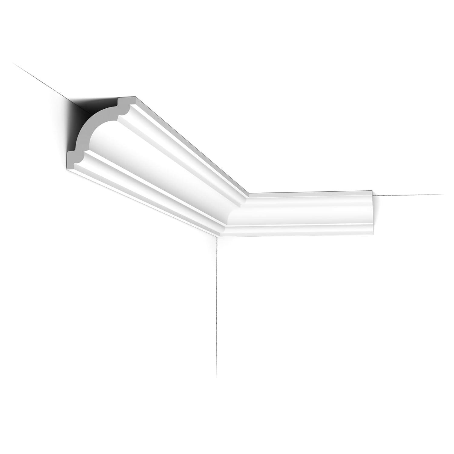 2'' H x 78'' W x 1.88'' D Plastic Crown (Set of 6)