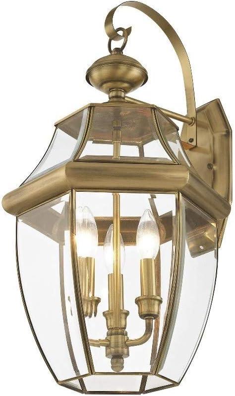 Livex Lighting Monterey 3 - Light Wall Light in  Brushed Nickel