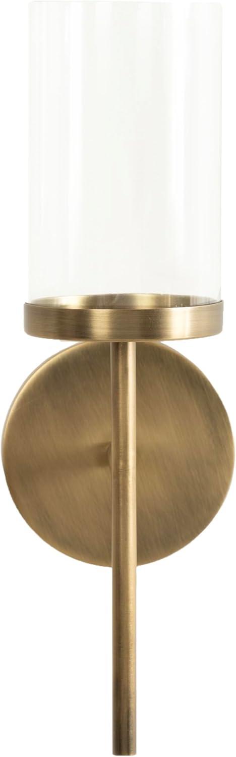 Kate and Laurel Blaise Metal Wall Sconce