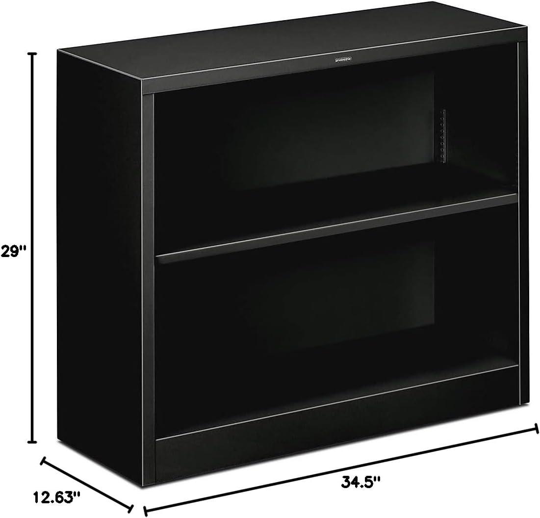 Brigade 29" H x 34.5" W Steel Standard Bookcase