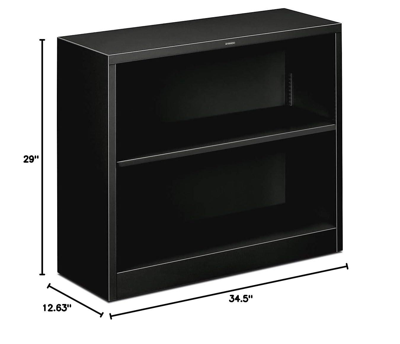 Brigade 29" H x 34.5" W Steel Standard Bookcase