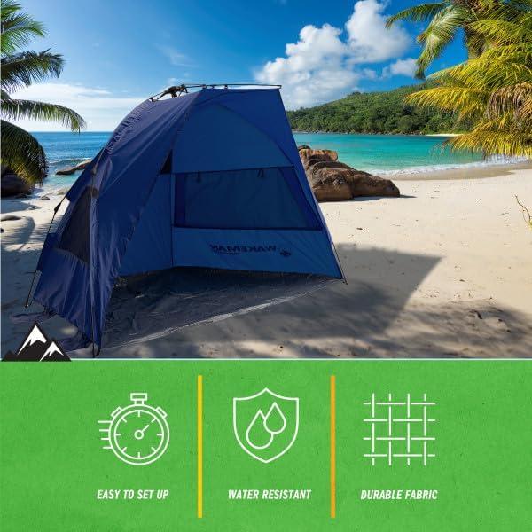 Pop Up Beach Tent- Sun Shelter for Shade with UV Protection