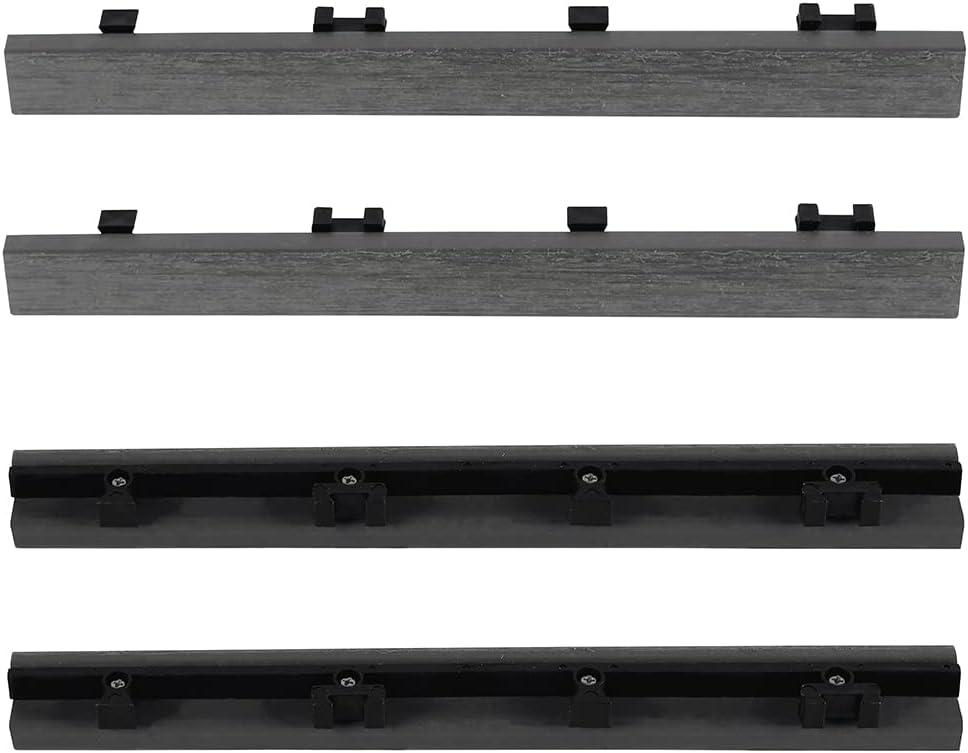 12" x 1" Composite Interlocking Deck Side Trim