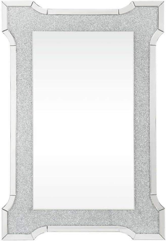 31 x 47 in. Nowles Wall Decor, Mirrored & Faux Stones