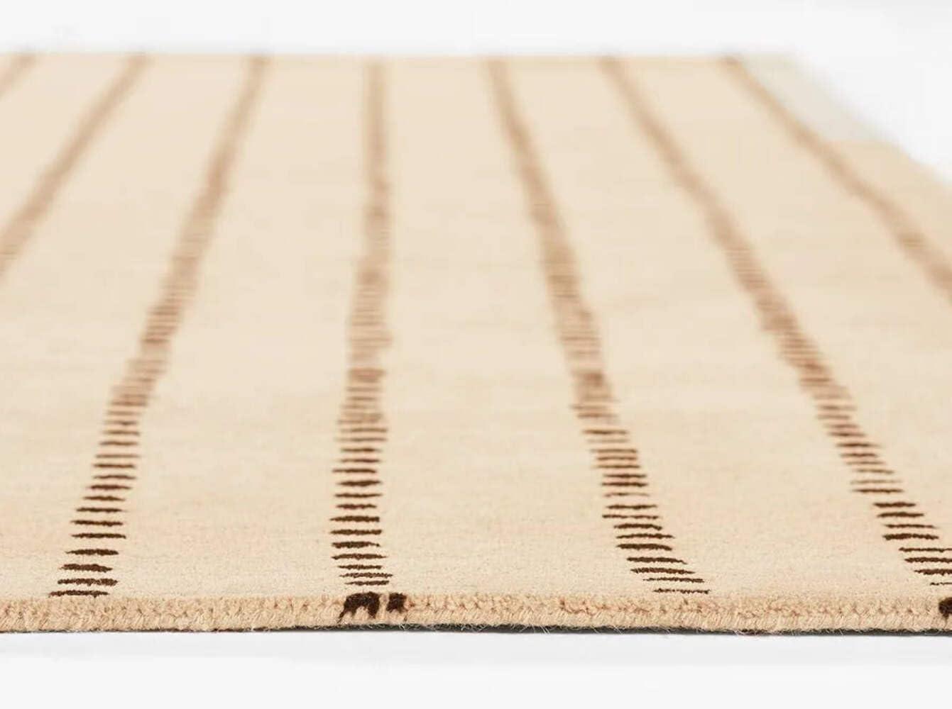 Posey Hand-Tufted Wool Rug - Ivory / 3'6" x 5'6"