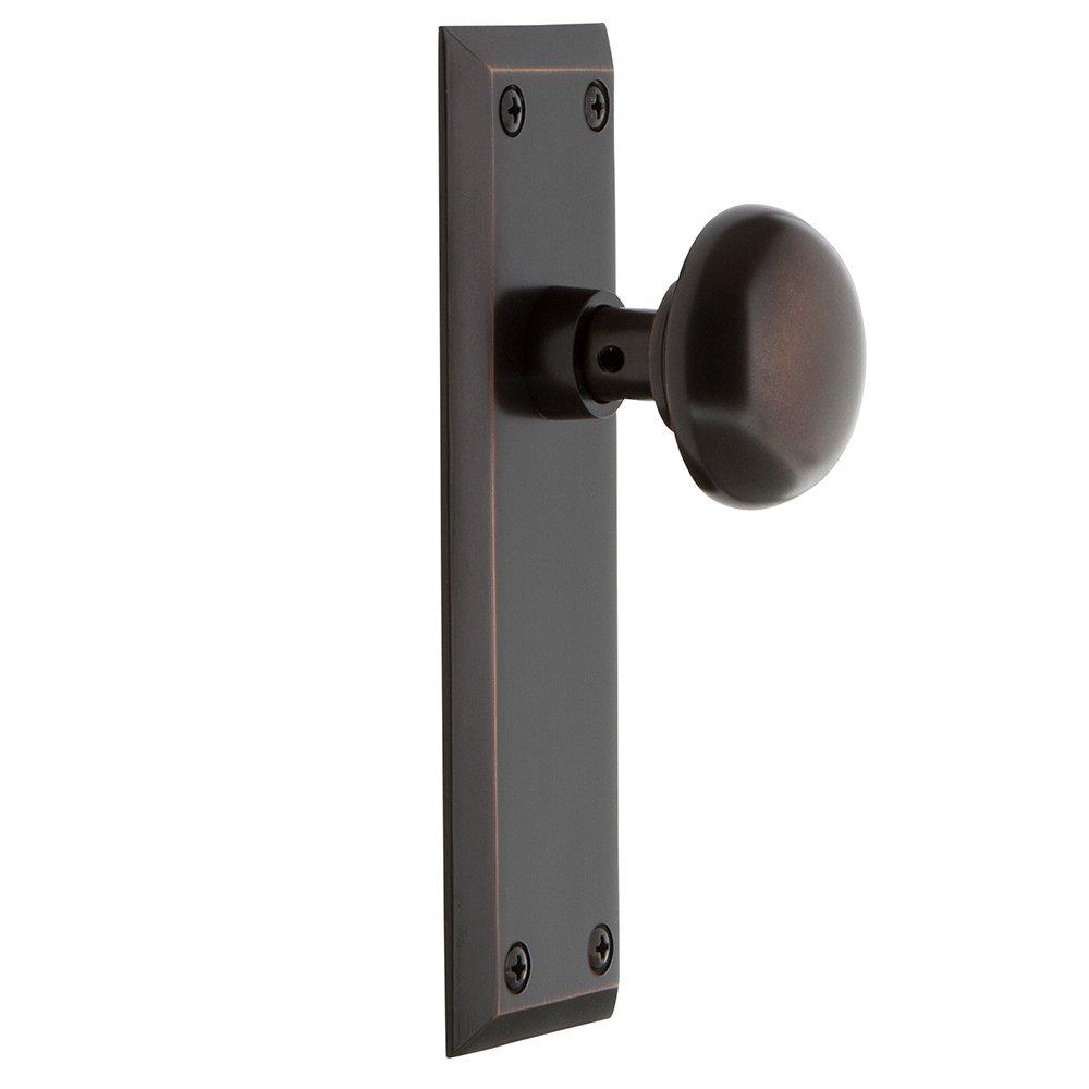 New York Plate with New York Door Knob