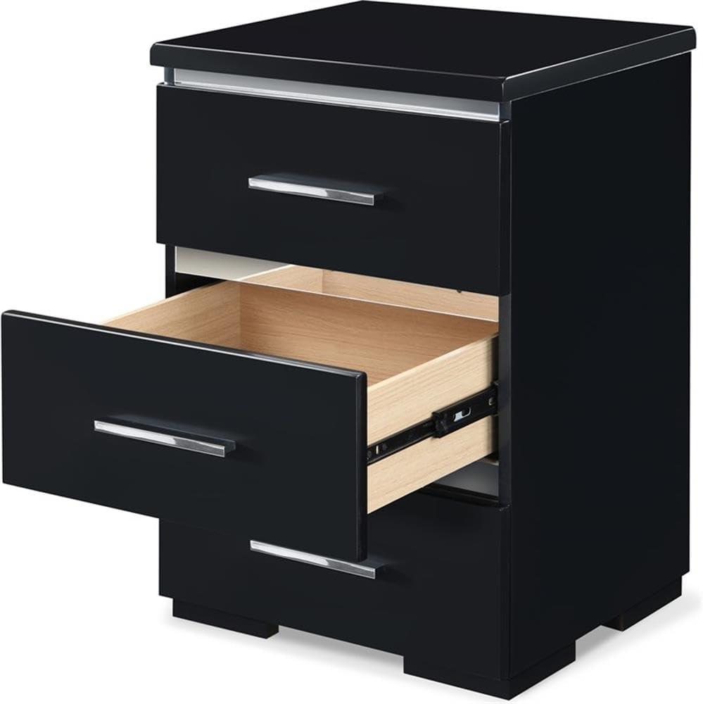 Sloan Belmont 3-Drawer Nightstand