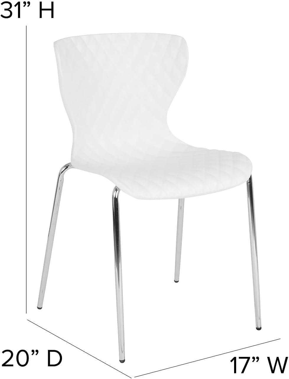 Lowell Contemporary Design Plastic Stack Chair