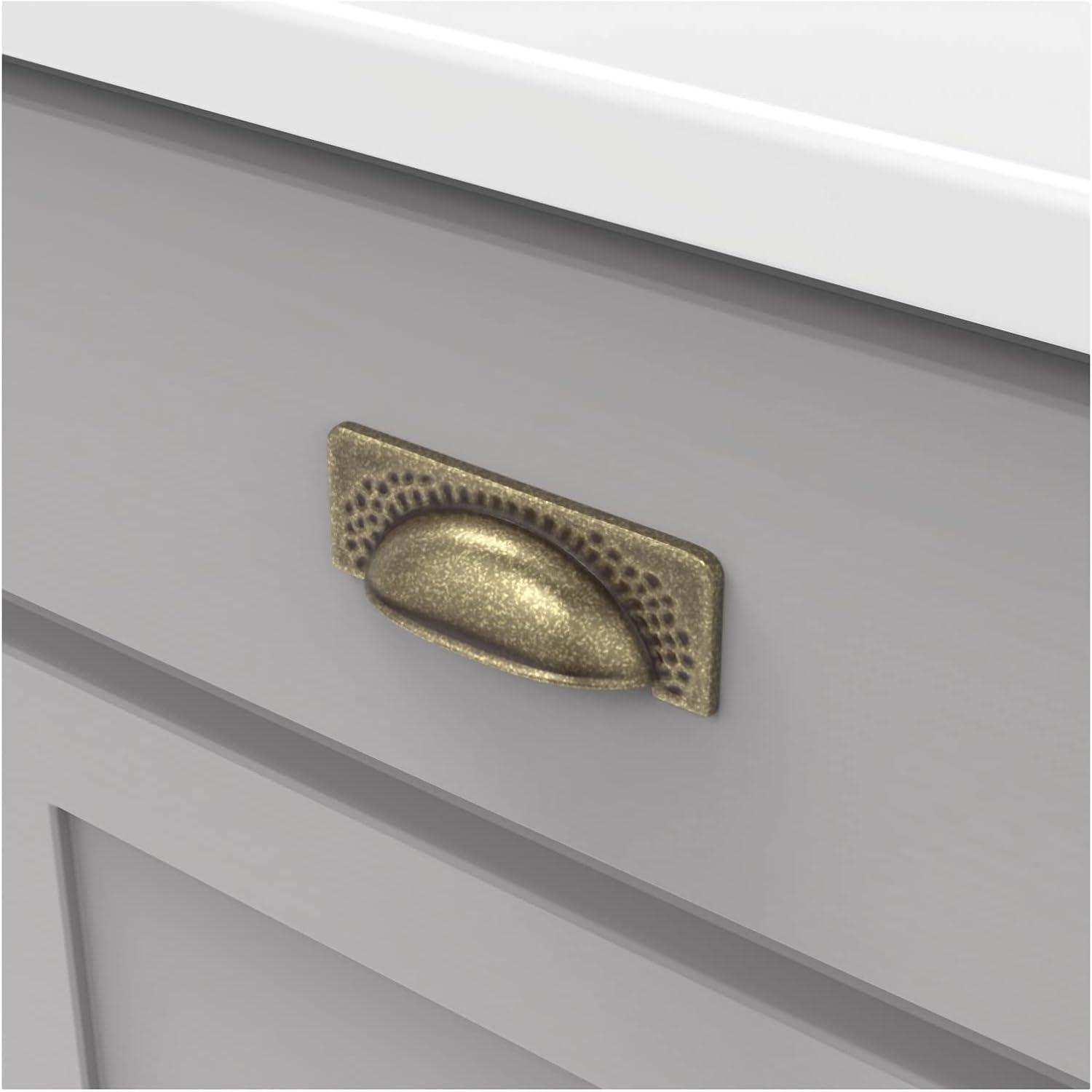 Craftsman Kitchen Cabinet Handles, Solid Core Drawer Pulls for Cabinet Doors, 3-3/4" (96mm)