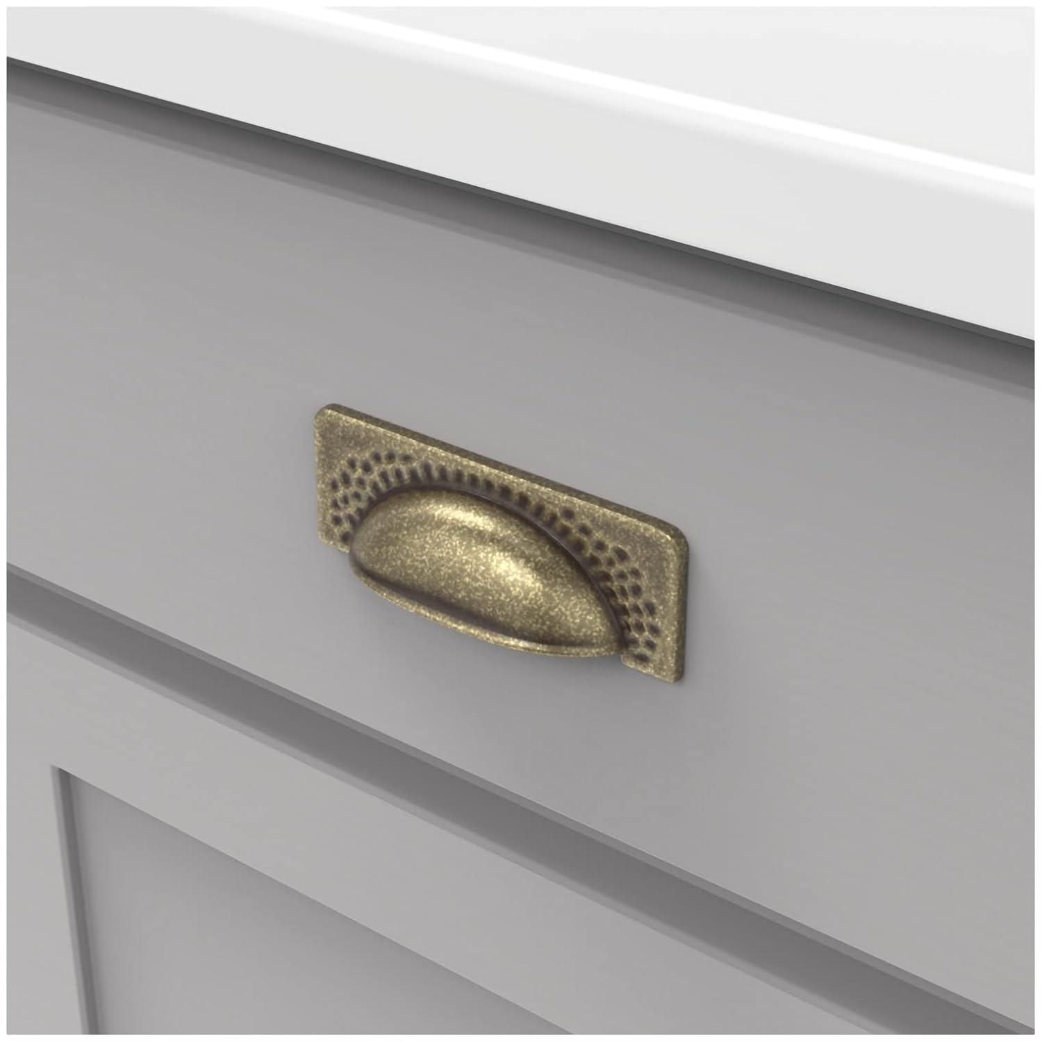 Craftsman Kitchen Cabinet Handles, Solid Core Drawer Pulls for Cabinet Doors, 3-3/4" (96mm)