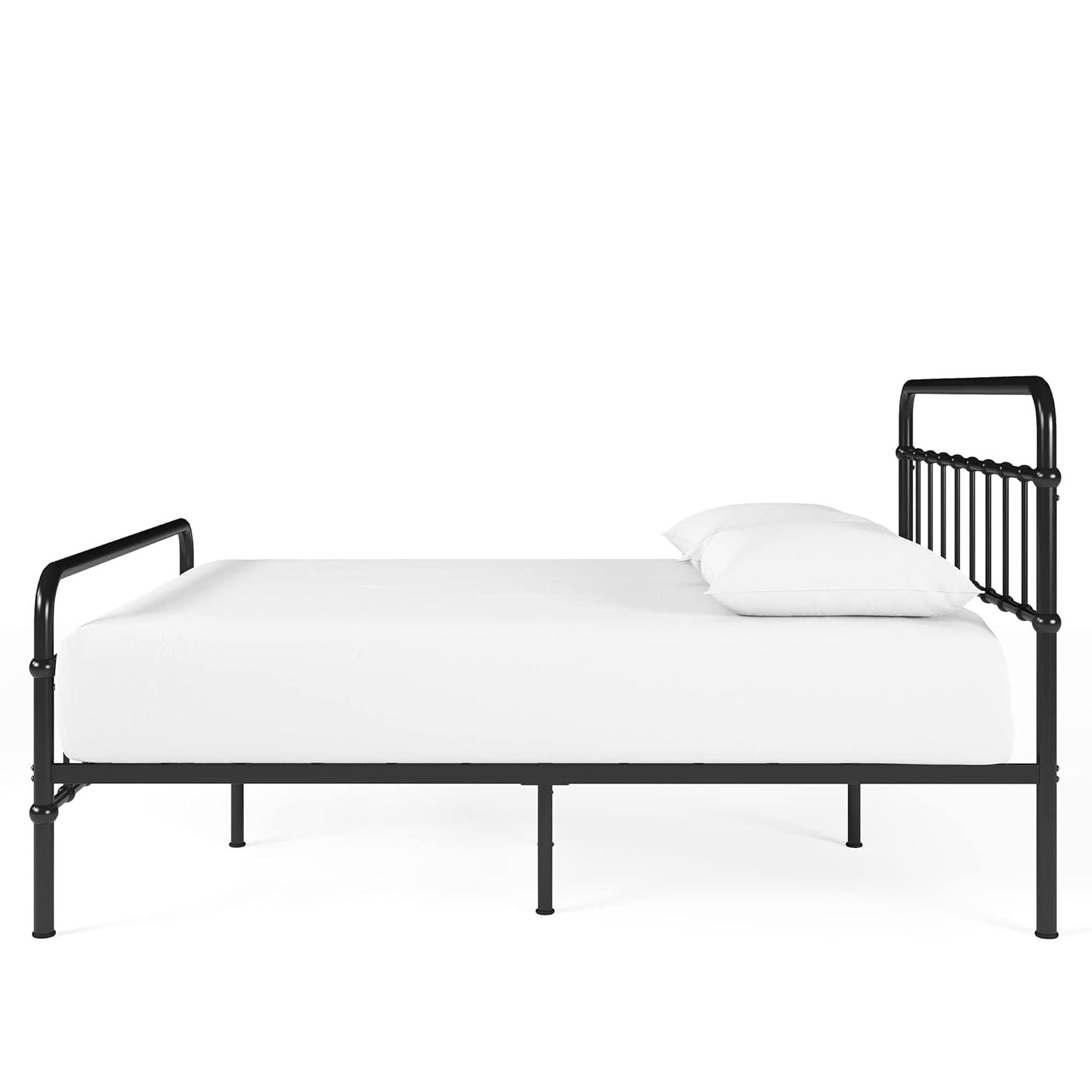 Zinus Florence 42" Modern Farmhouse Metal Platform Bed