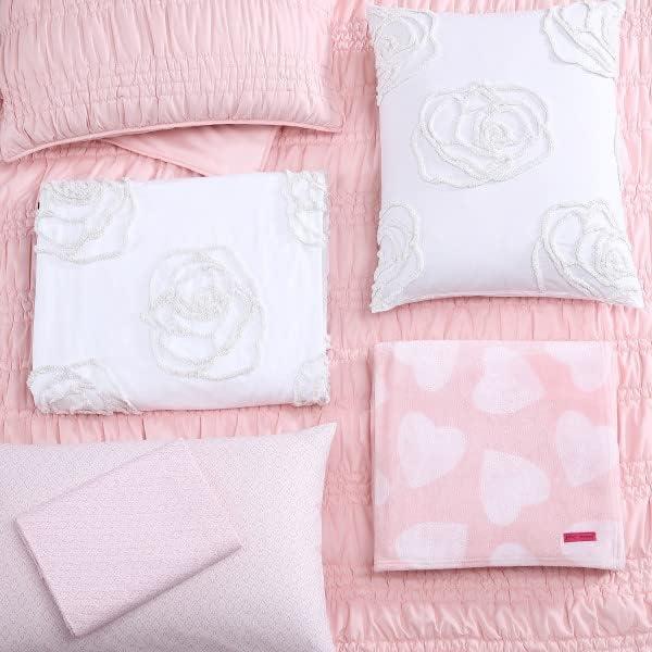 Betsey Johnson Printed Ultra Soft Plush Fleece Blankets