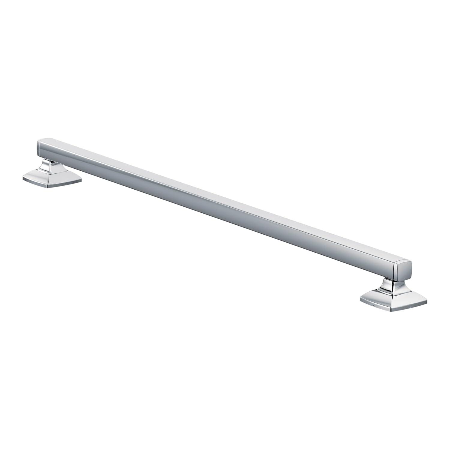 Moen Moen Voss Stainless Steel Transitional Bathroom Grab Bar YG5124CH