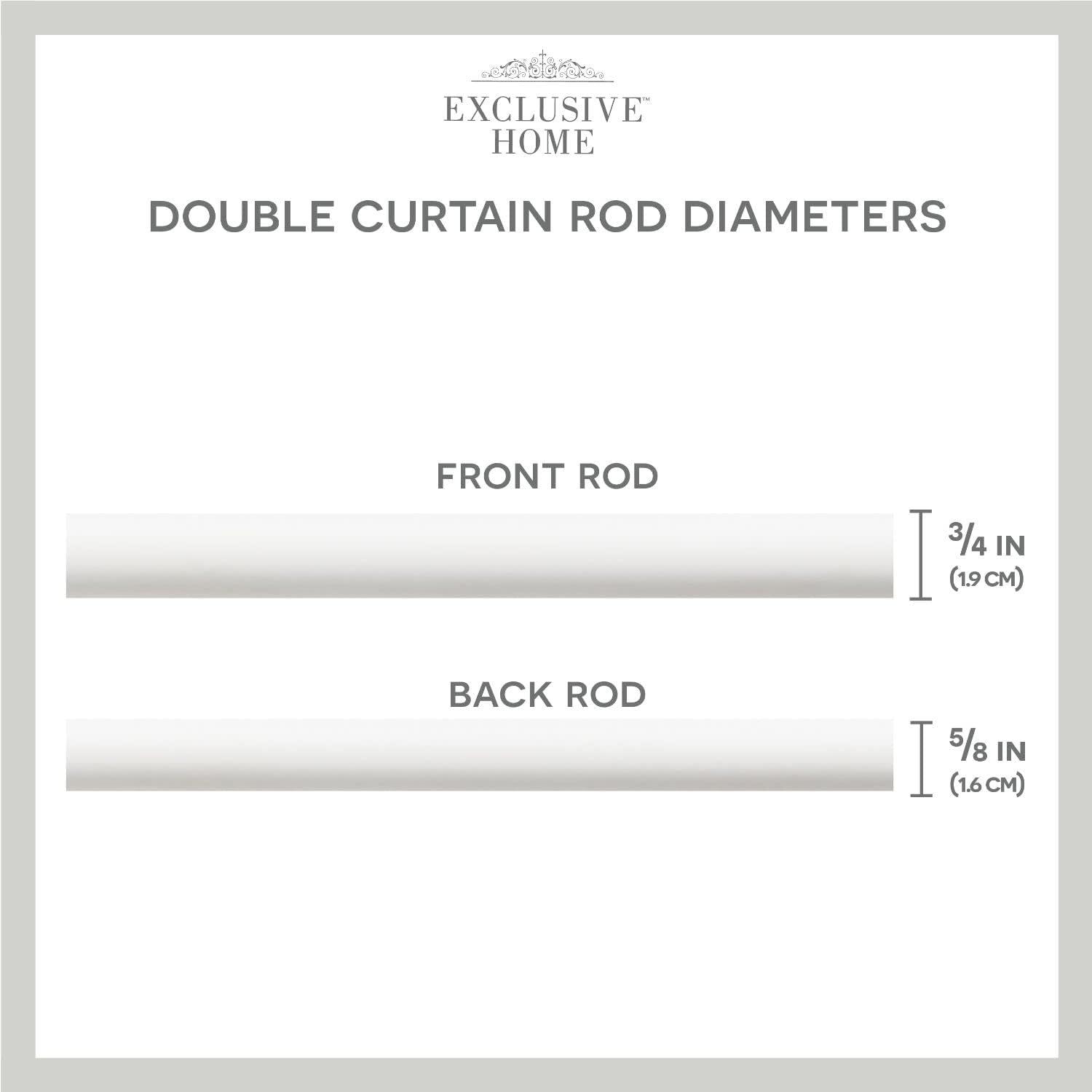 Fetter Adjustable Double Curtain Rod