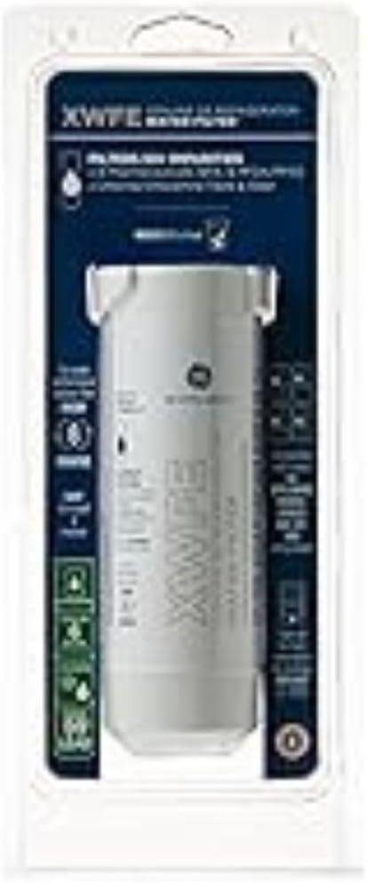 GE Appliances XWFE Replacement Refrigerator Water Filter: Filters Pharmaceuticals, Atrazine, Mercury, Lead, Pesticides