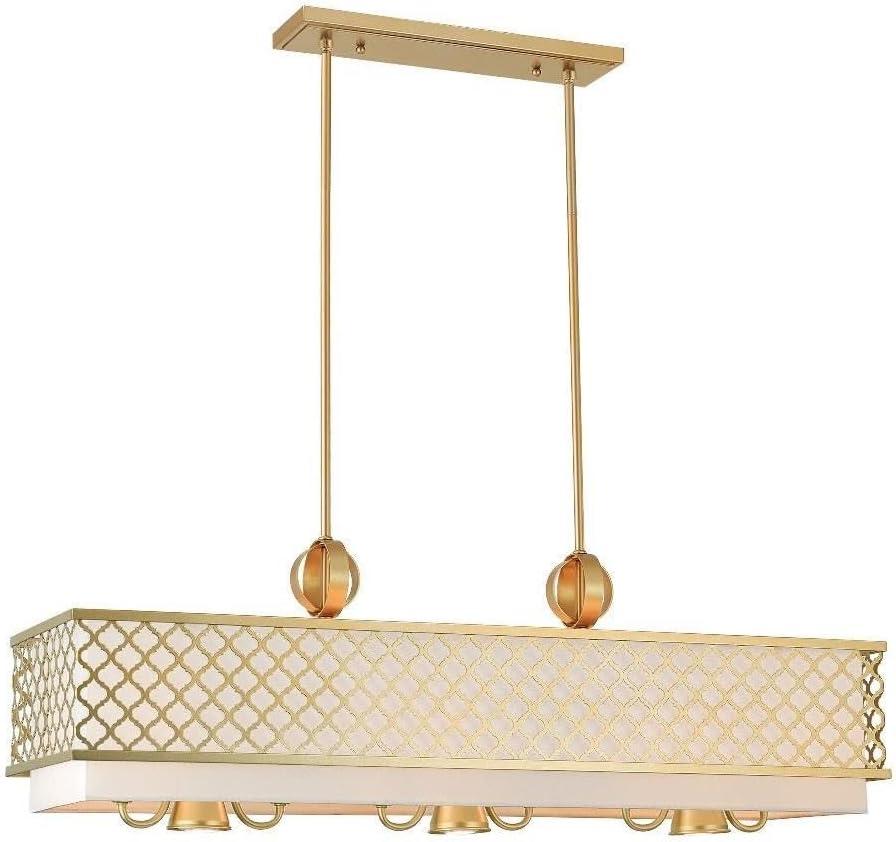 9 - Light Square / Rectangle Chandelier