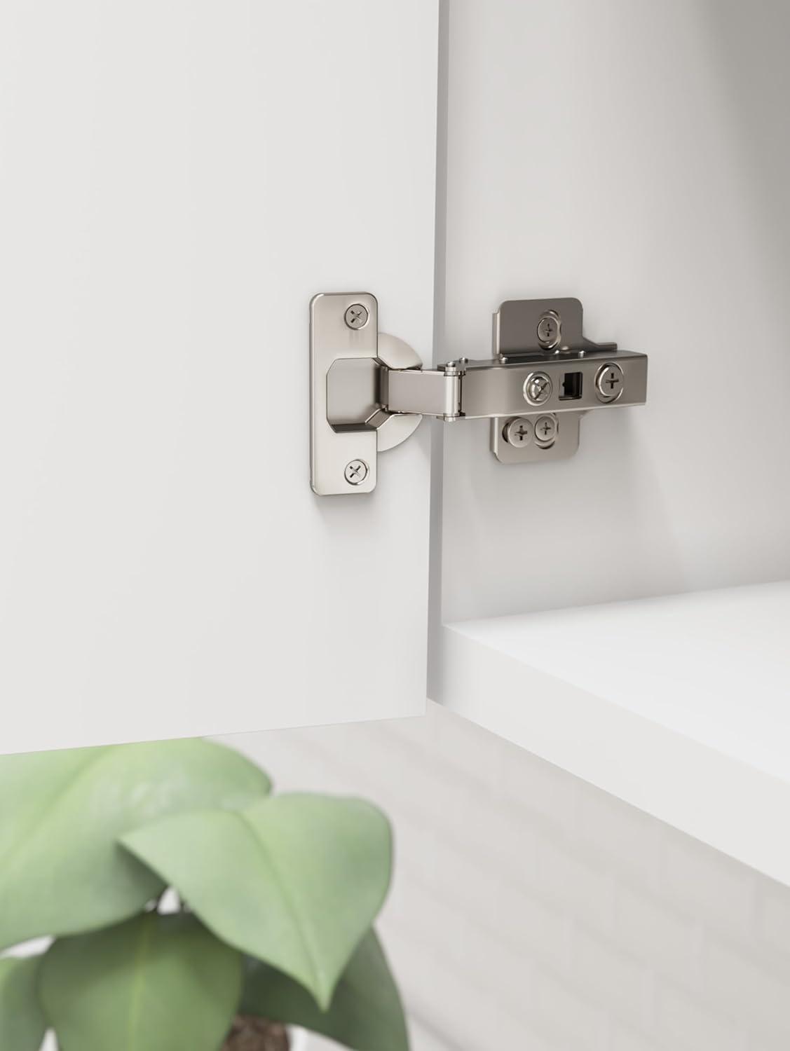Amerock Full Overlay Frameless Self Close Euro Concealed Cabinet Hinge - 1 Pair