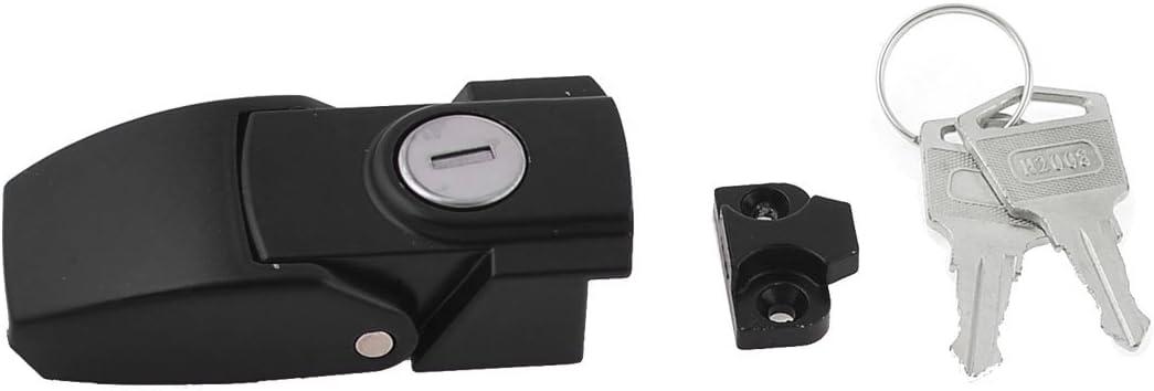 Black Coated Metal Hasp Latch Lock with Keys