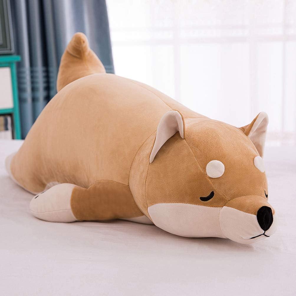 Stuffed Plush Shiba Inu Animal Toy 20 Inch Dog Corgi Akita Animal Stuffed Plushies Super Soft Cute Cuddly Pillow Cushion Stuff Dolls Gifts for Children Kids Boys Girls Room Decoration, 20Inches
