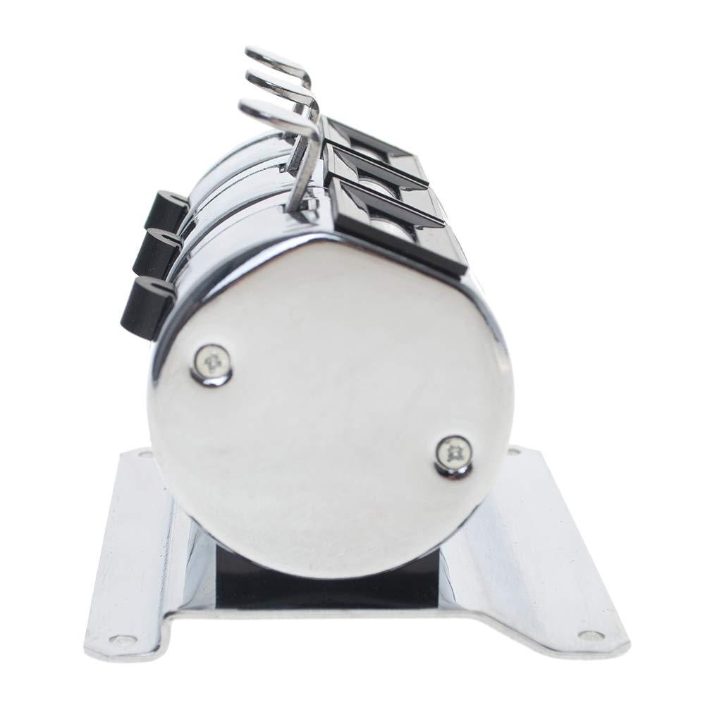 Toptie 3-Unit Desktop Tally Counter, Counter Clicker with Base, for Event, People, Inventory