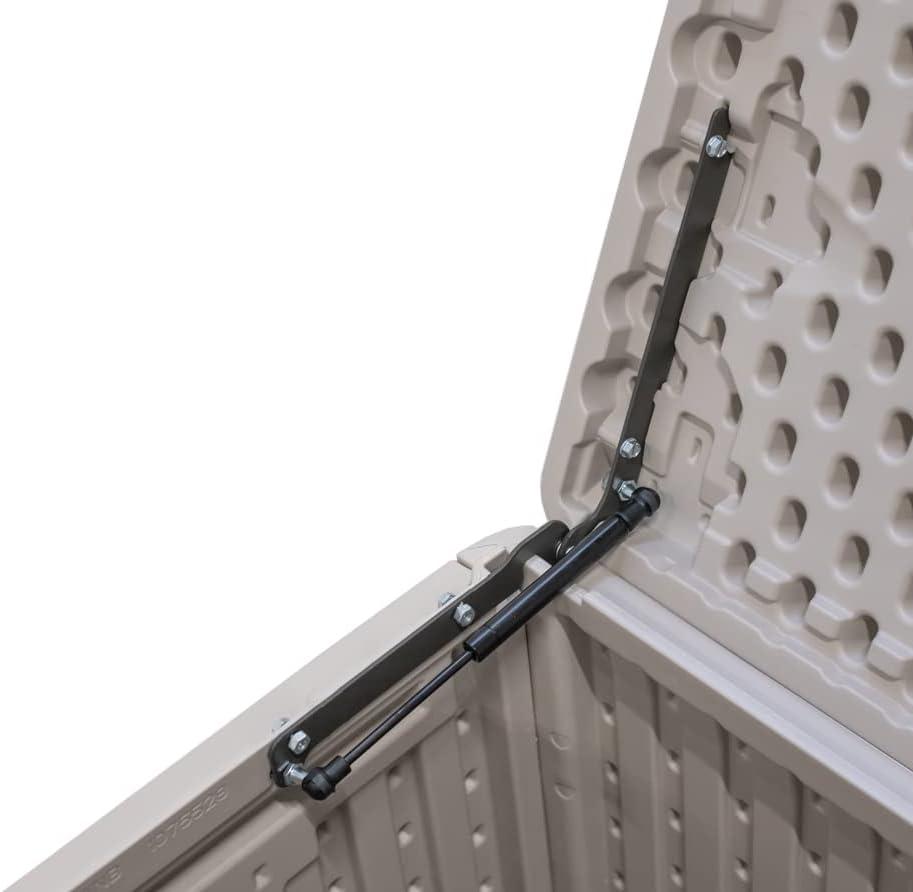 Lifetime Lifetime 60'' W 130 Gallons Water Resistant Polyethylene Plastic Lockable Deck Box