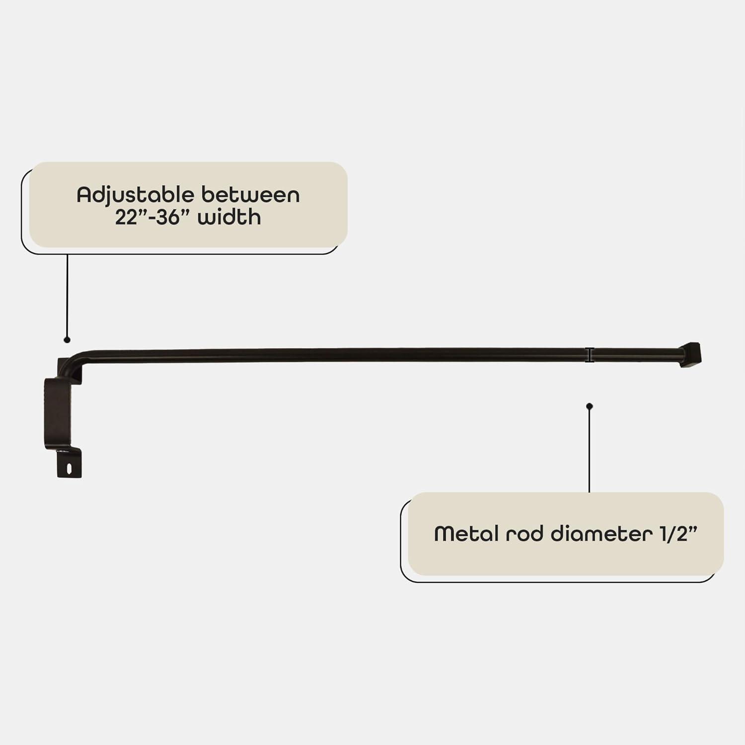 Innovative Swing Arm Rod, Brent, 22-36"