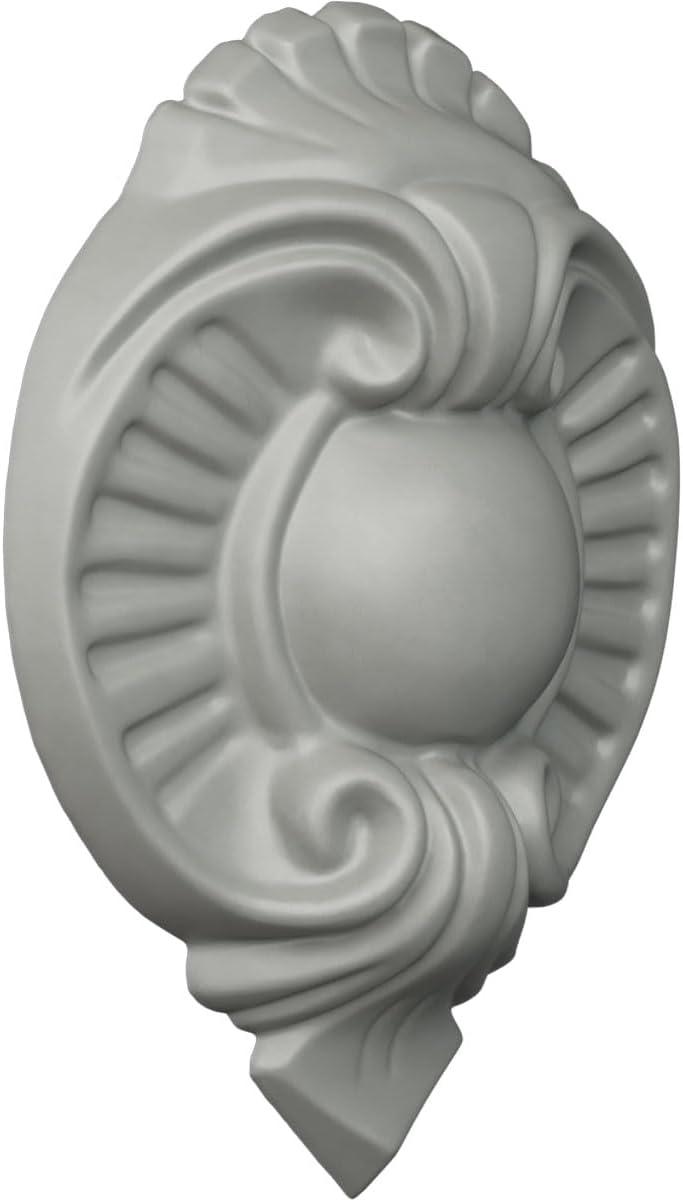 4 3/4"W x 6 1/4"H x 1 1/8"P Robin Center Onlay