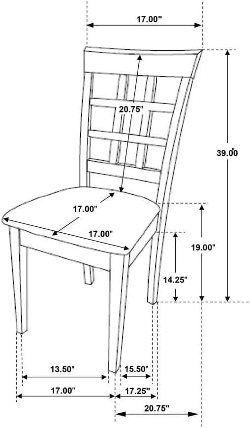 Beige Microfiber Upholstered Side Chair with Cross Back