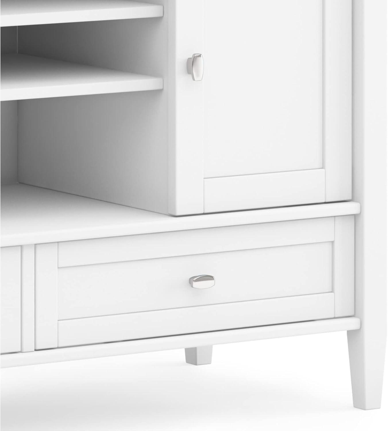 Simpli Home Warm Shaker SOLID WOOD TV Media Stand iFor TVs up to 50 inches