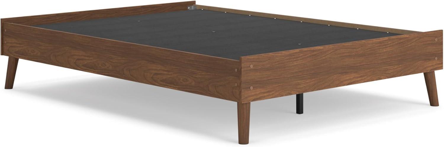 Full Aprilyn Platform Bed White - Signature Design by Ashley: Sleek, No Box Spring Required