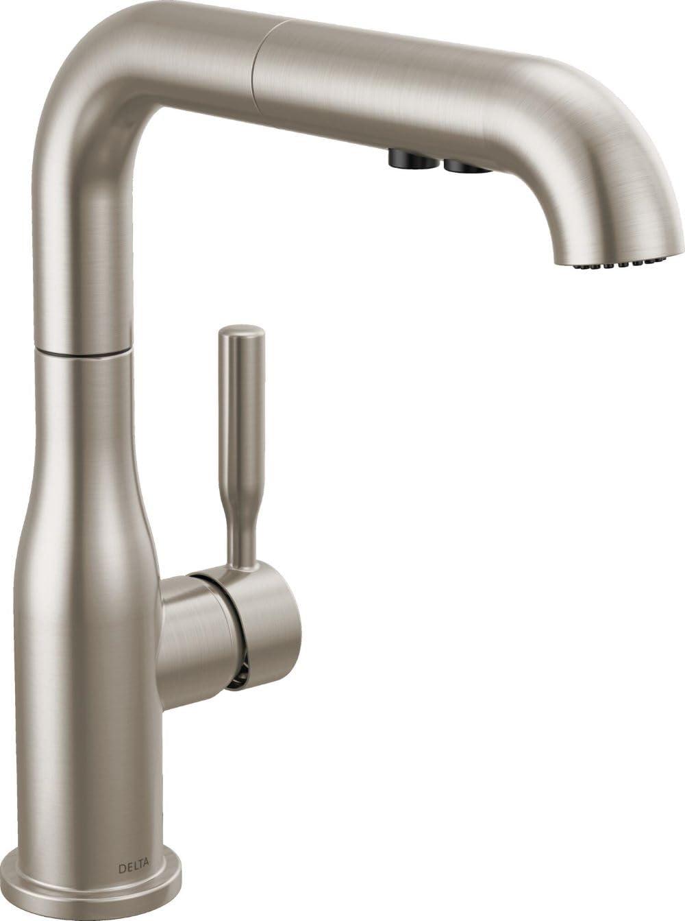 Almari Pull-Out Sprayer Kitchen Faucet, Single Handle Kitchen Sink Faucet