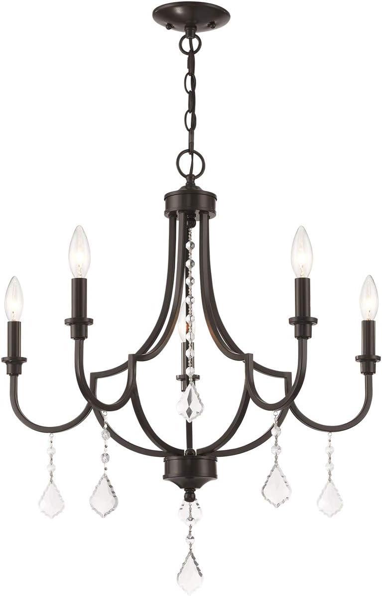 Livex Lighting Glendale 5 - Light Chandelier in  English Bronze