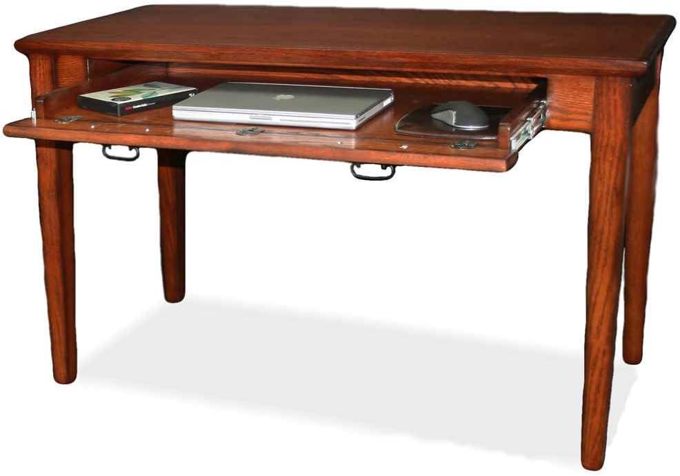 Leick Furniture Boulder Creek Mission Wood Laptop-Writing Desk in Cherry