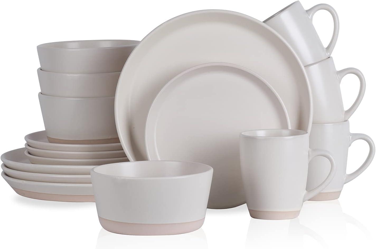 Stone Lain Jules 16-Piece Dinnerware Set Stoneware