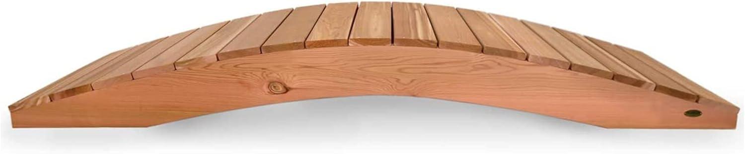 All Things Cedar FB96 8ft Cedar Garden Outdoor Durable Bridge -  94L x 35W x 12H
