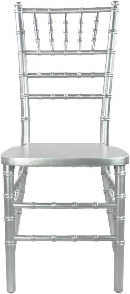 Flash Furniture Advantage Silver Chiavari Chair