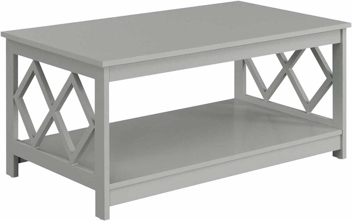 Diamond Coffee Table, Gray