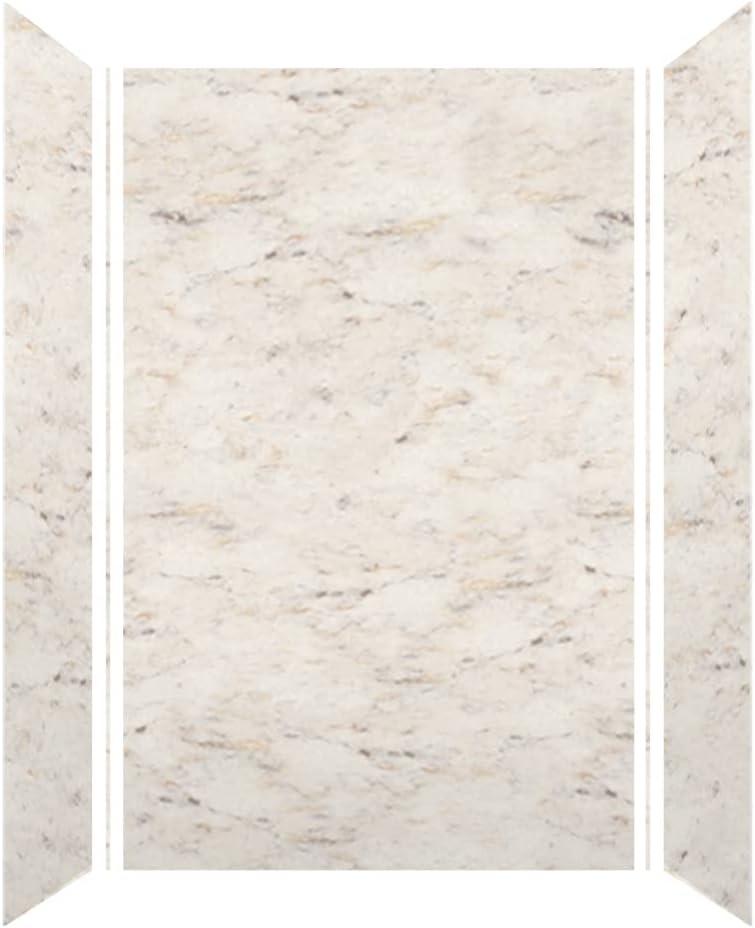 Biscotti Marble Velvet 60" x 36" x 96" Shower Wall Kit