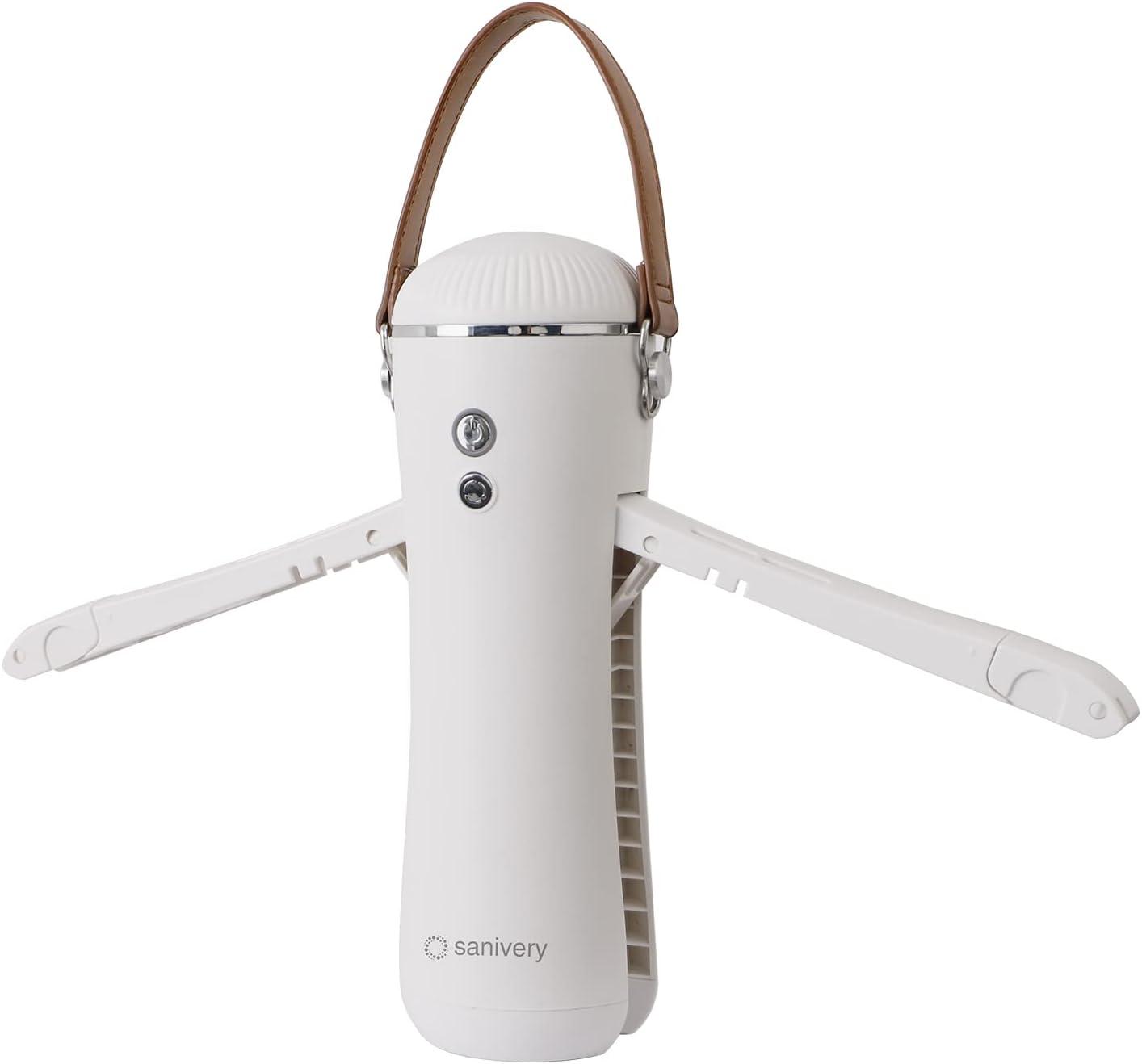 MASTER CRAFT WINDOW AND DOOR Electric Portable Dryer For Clothes - Mini Clothes Dryer With Shoe Drying Attachment, Foldable Drying Rack, Super-Quiet Motor, Timers Automatically Shutdown - Compact Travel Dryers For RV And Apartments