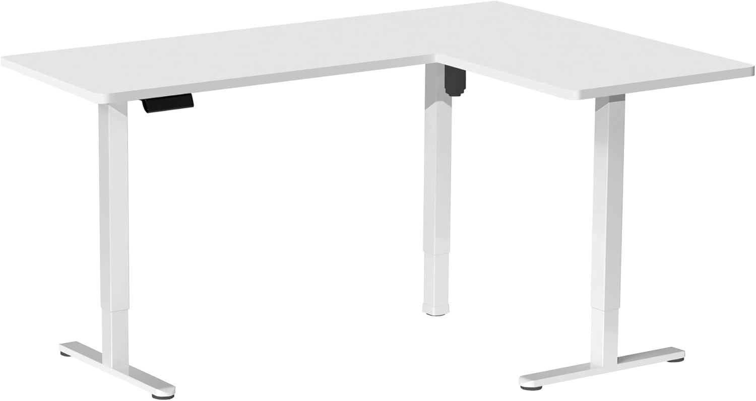 VIVO Electric 63" x 55" Corner Standing Desk