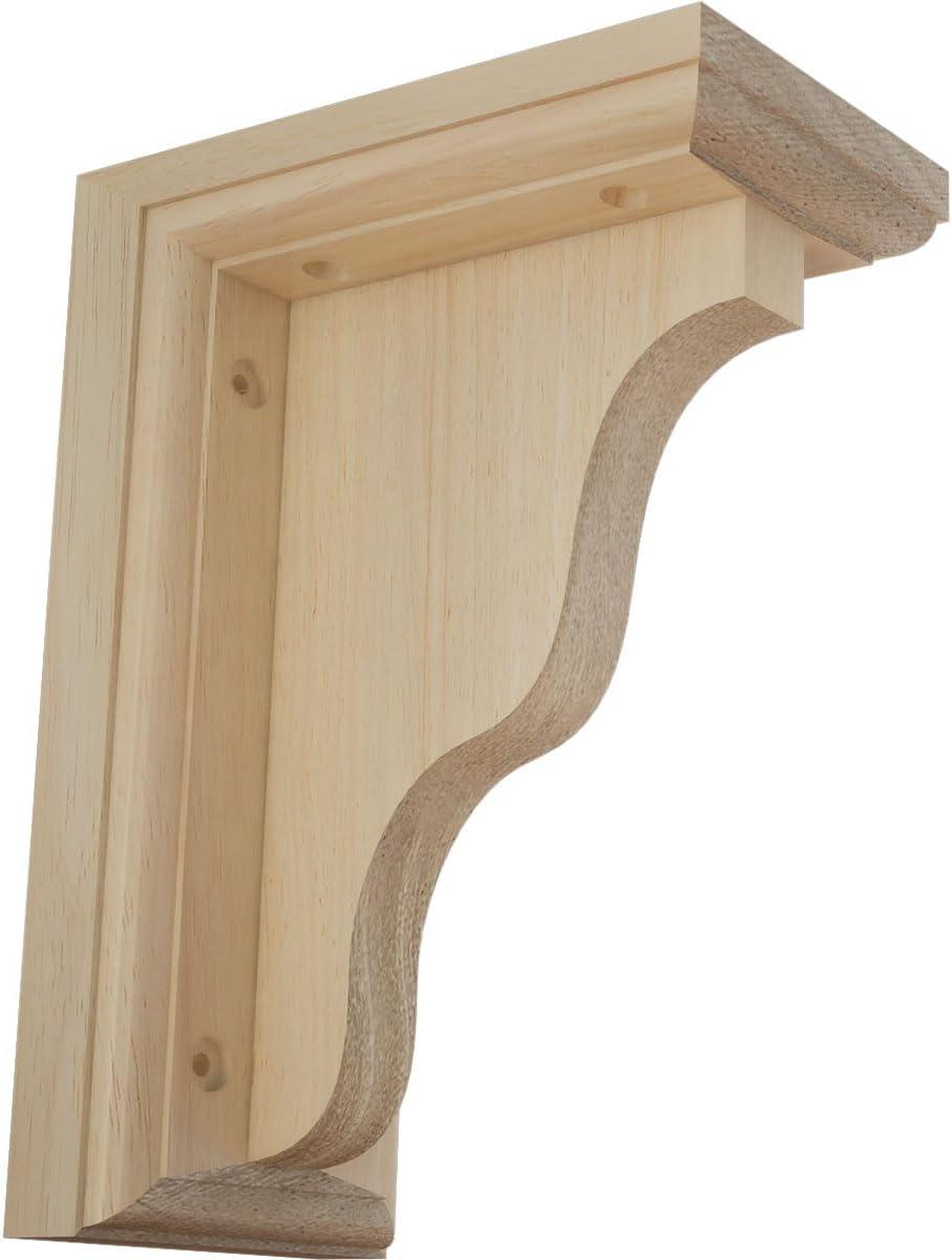 Ekena Millwork Hamilton H W D Wood Bracket / Corbel