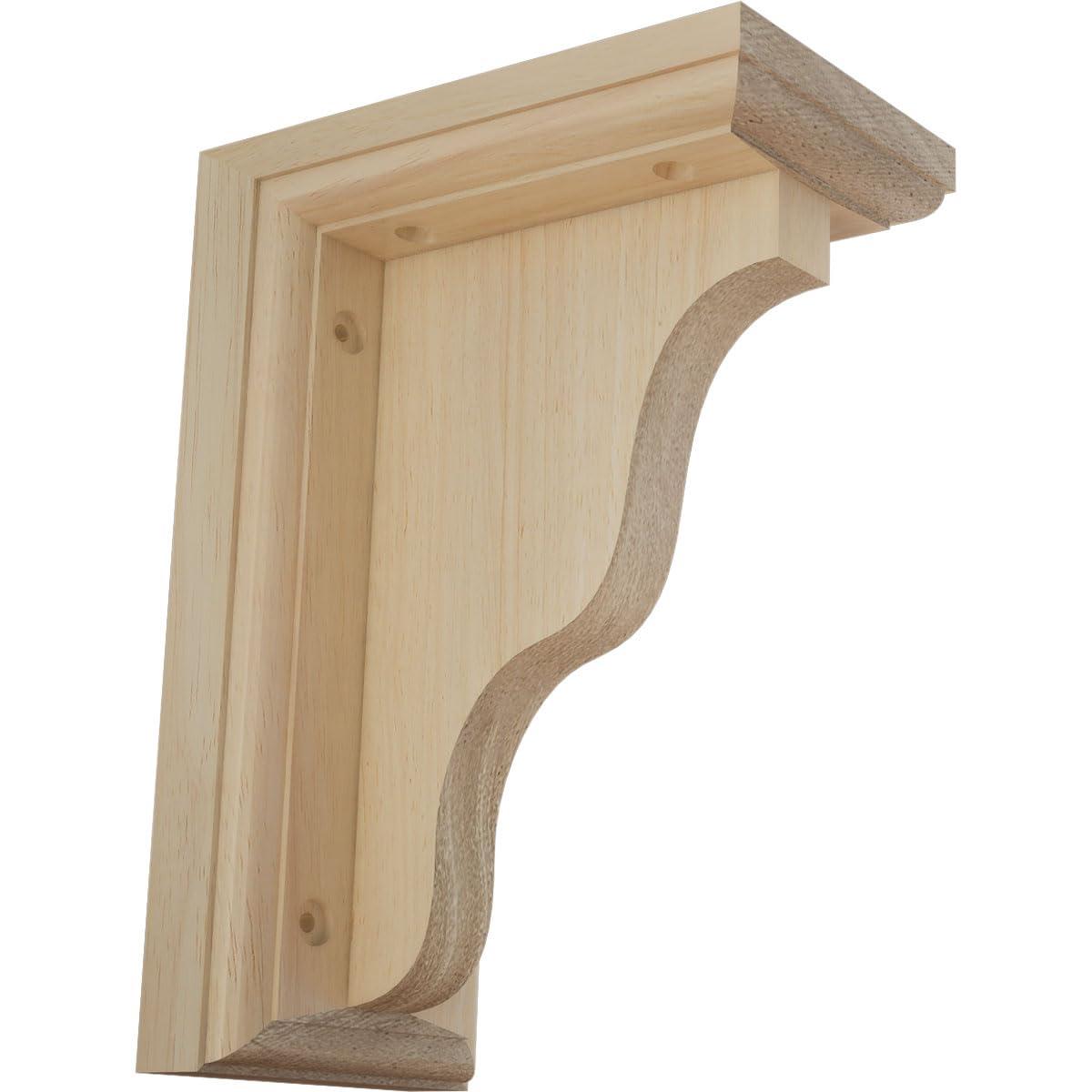 Ekena Millwork Hamilton H W D Wood Bracket / Corbel
