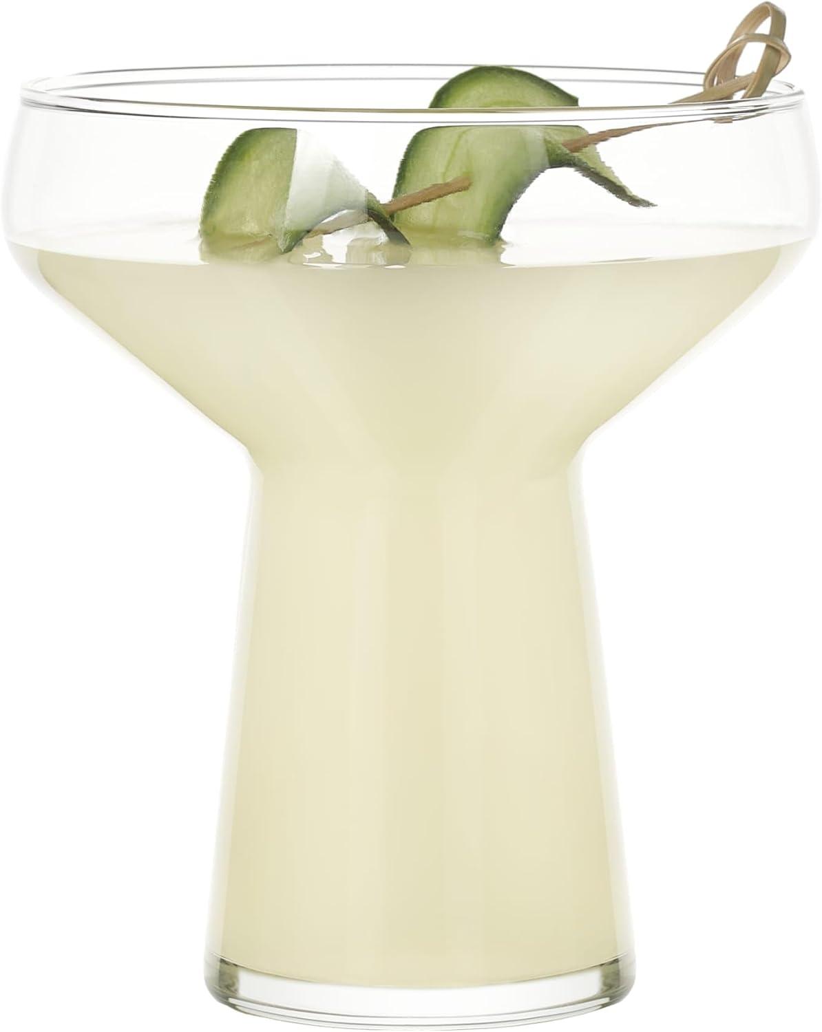 Libbey Large Stemless Margarita Glass, 14-ounce, Set of 4