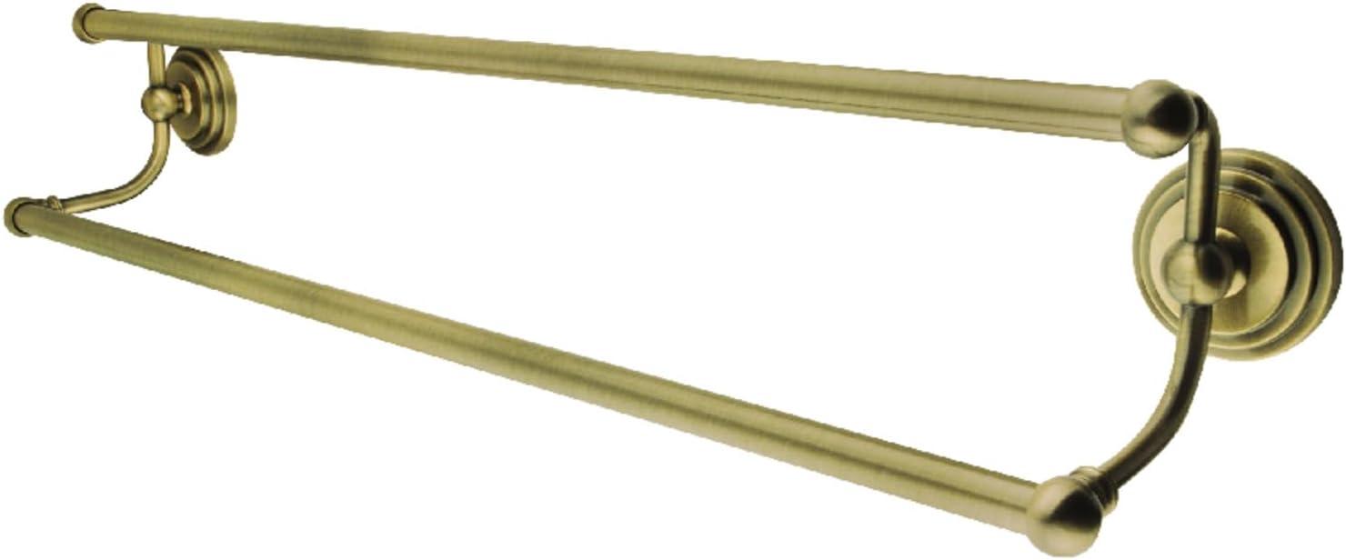 Kingston Brass BA2713AB Kingston Brass Milano 24-Inch Dual Towel Bar