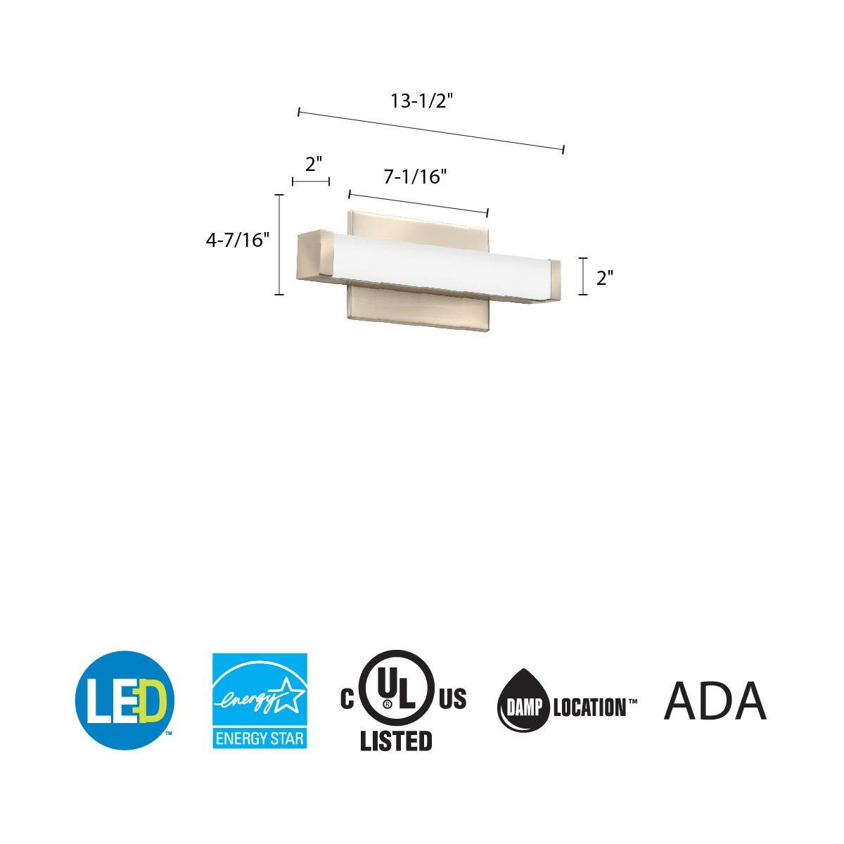 Lithonia Lighting Fmvcsls 12In Mvolt 90Cri M6 Fmvcsls 12" Wide Switchable Color