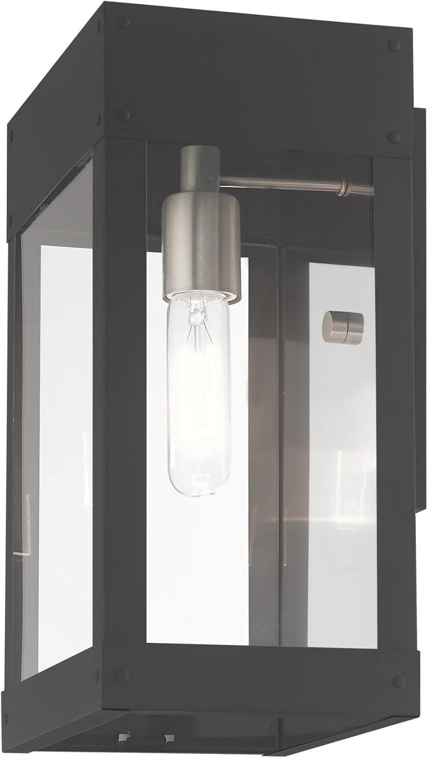 Livex Lighting Barrett 1 - Light Wall Light in  Bronze/Antique Brass