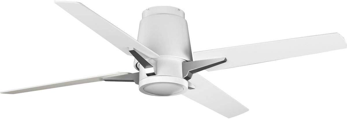 Progress Lighting Lindale 52 Lindale 52" Low Profile Indoor Ceiling Fan - White