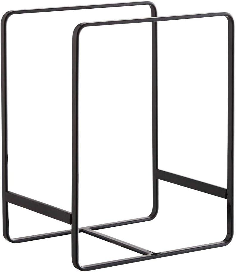 Yamazaki Home Plate Rack/Dish Stand/Dish Storage/Plate Holder, Large, Steel, Large