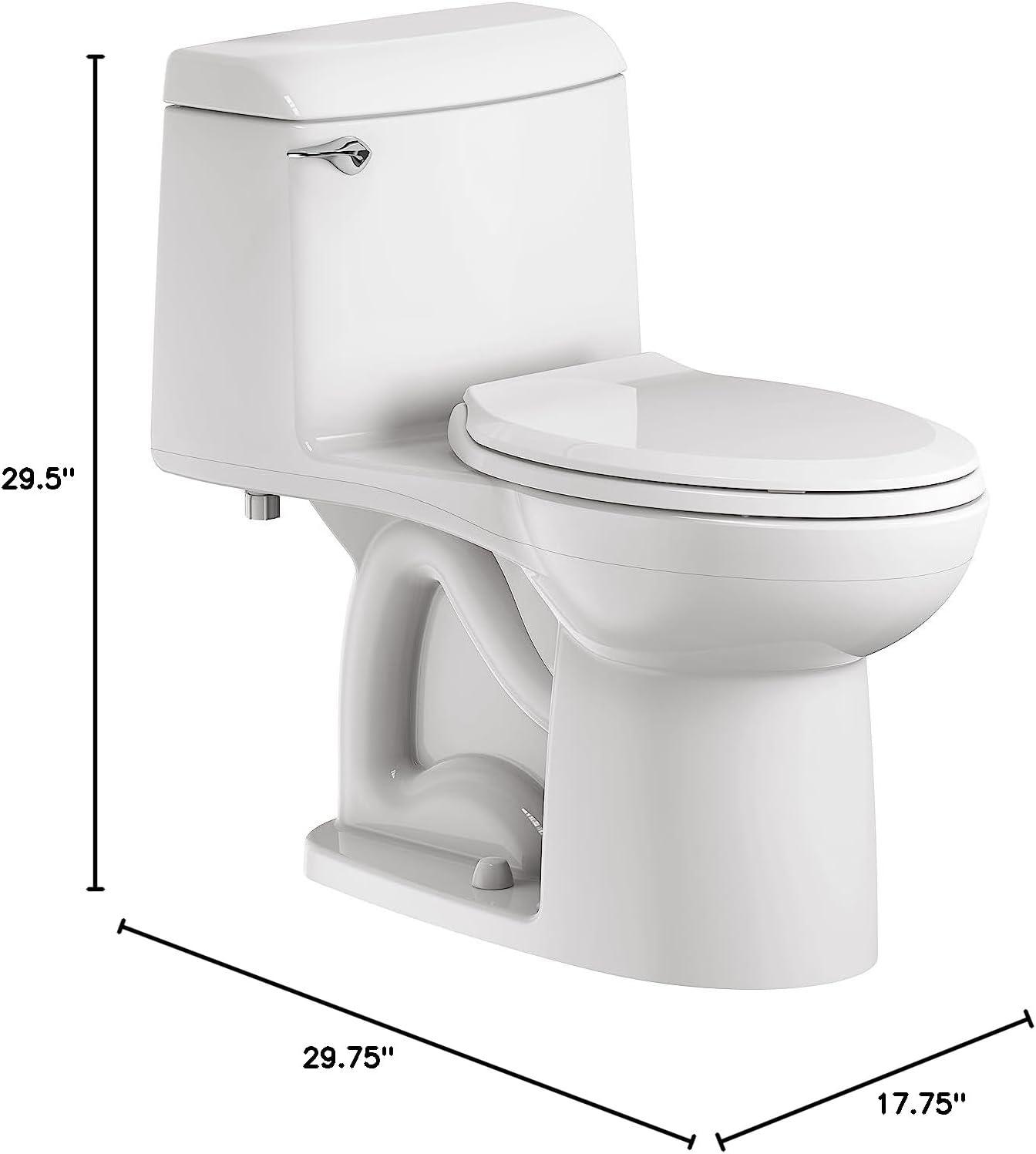 American Standard Champion 4 Toilet with Toilet Seat Elongated Chair Height