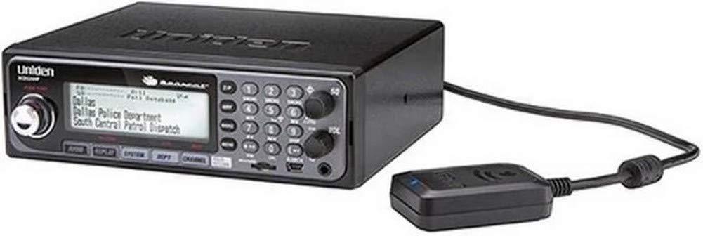 Uniden Black Digital Mobile Scanner with Wi-Fi and LCD Display